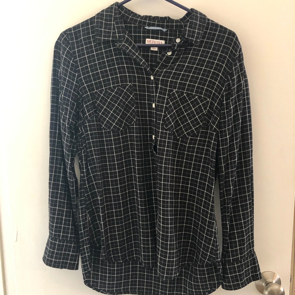 Merona Button Tunic